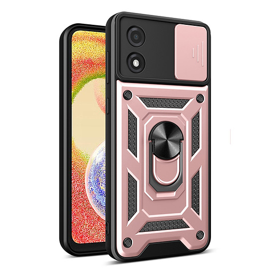 Techsuit - CamShield sorozat - Motorola Moto E13 - Rose Gold (KF2327455)