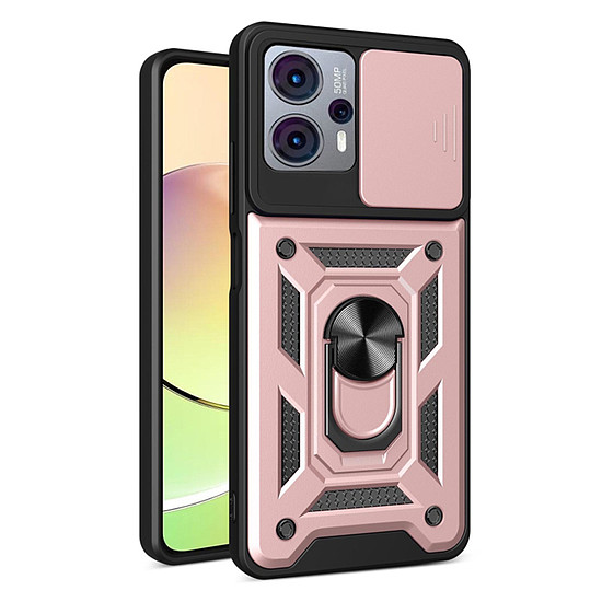 Techsuit - CamShield sorozat - Motorola Moto G13 / G23 / G53 - Rose Gold (KF2327463)