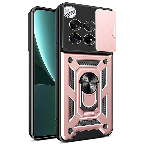 Techsuit - CamShield sorozat - OnePlus 12 - Rose Gold (KF2327553)