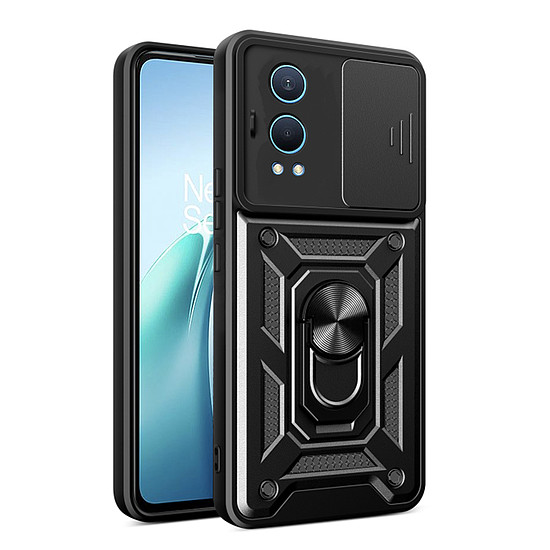 Techsuit - CamShield sorozat - OnePlus Nord CE4 Lite - fekete (KF2333100)