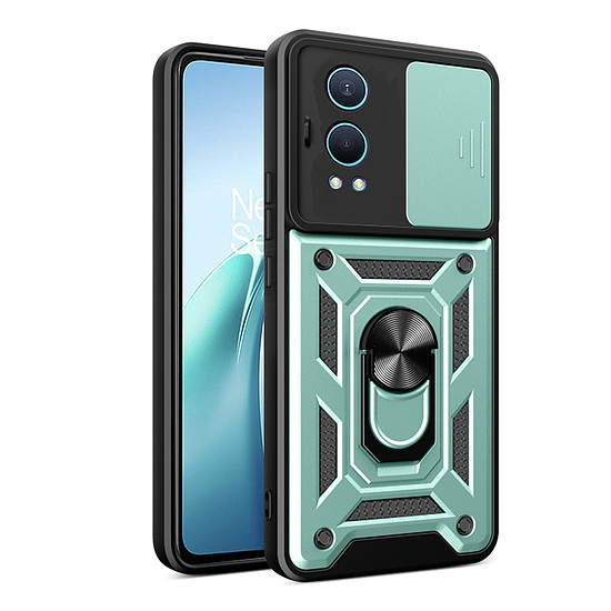 Techsuit - CamShield sorozat - OnePlus Nord CE4 Lite - zöld (KF2333102)