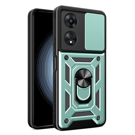 Techsuit - CamShield sorozat - Oppo A58 4G - zöld (KF2327536)