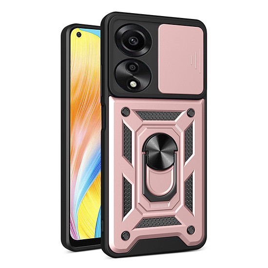 Techsuit - CamShield sorozat - Oppo A78 4G - Rose Gold (KF2327511)