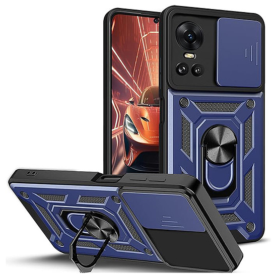 Techsuit - CamShield sorozat - Oppo Reno10 / Reno10 Pro - kék (KF2325343)