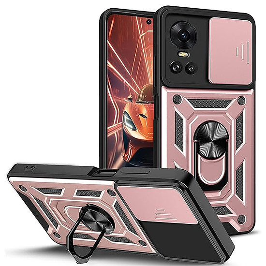 Techsuit - CamShield sorozat - Oppo Reno10 / Reno10 Pro - Rose Gold (KF2327501)