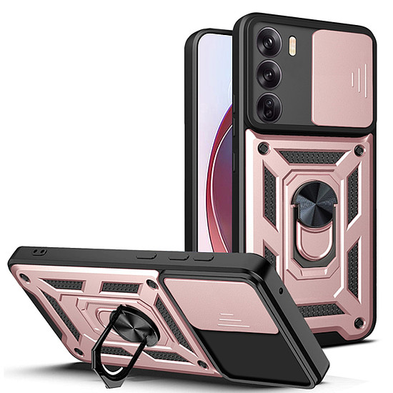 Techsuit - CamShield sorozat - Oppo Reno12 Pro - Rose Gold (KF2332175)