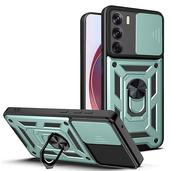 Techsuit - CamShield sorozat - Oppo Reno12 Pro - zöld (KF2332176)