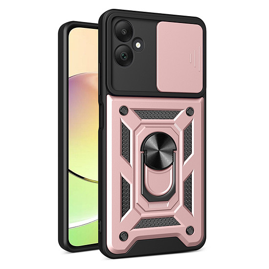 Techsuit - CamShield sorozat - Samsung Galaxy A05 - Rose Gold (KF2327513)