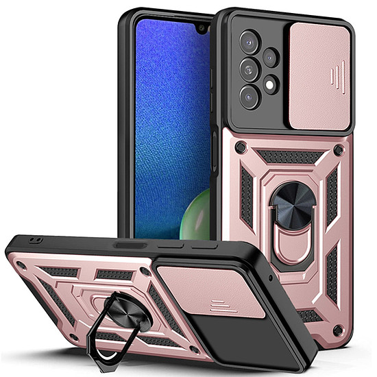 Techsuit - CamShield sorozat - Samsung Galaxy A13 4G - Rose Gold (KF2327399)