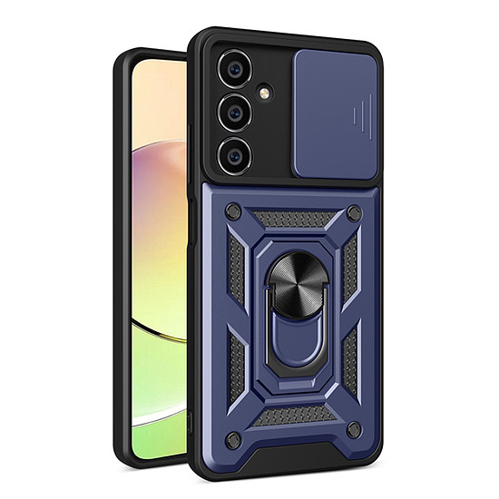 Techsuit - CamShield sorozat - Samsung Galaxy M55 - kék (KF2327687)