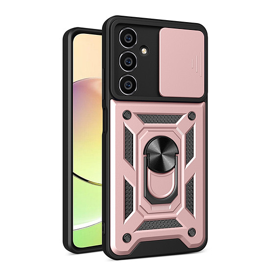 Techsuit - CamShield sorozat - Samsung Galaxy M55 - Rose Gold (KF2327685)