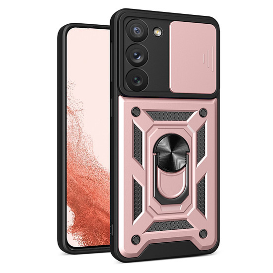 Techsuit - CamShield sorozat - Samsung Galaxy S23 Plus - Rose Gold