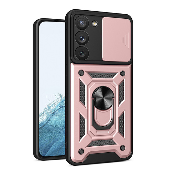 Techsuit - CamShield sorozat - Samsung Galaxy S23 - Rose Gold (KF2327435)