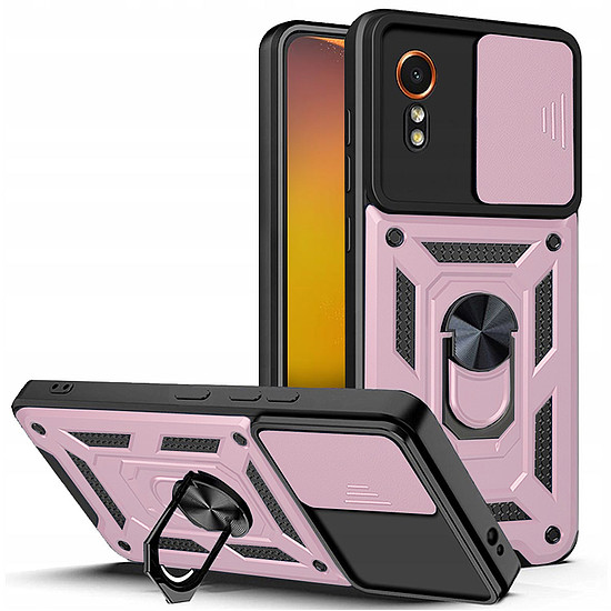 Techsuit - CamShield sorozat - Samsung Galaxy Xcover7 - Rose Gold