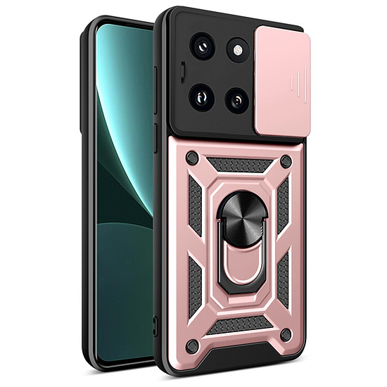 Techsuit - CamShield sorozat - Xiaomi 14 Pro - Rose Gold