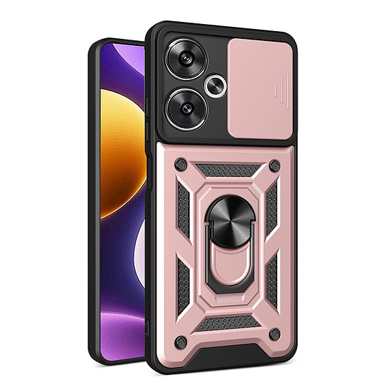 Techsuit - CamShield sorozat - Xiaomi Poco F6 - Rose Gold