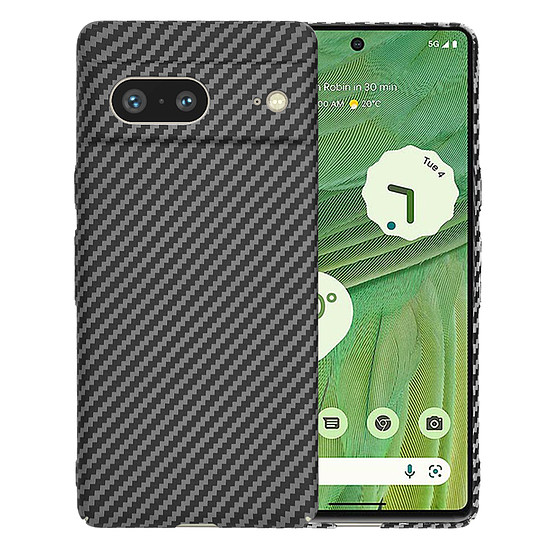 Techsuit - Carbonite FiberShell - Google Pixel 7 - fekete (KF2334448)