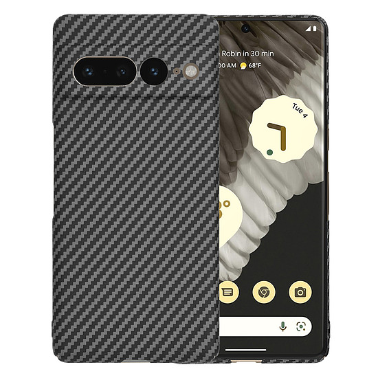 Techsuit - Carbonite FiberShell - Google Pixel 7 Pro - fekete (KF2334456)