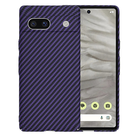 Techsuit - Carbonite FiberShell - Google Pixel 7a - Lila (KF2334493)