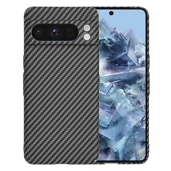 Techsuit - Carbonite FiberShell - Google Pixel 8 Pro - fekete (KF2334504)