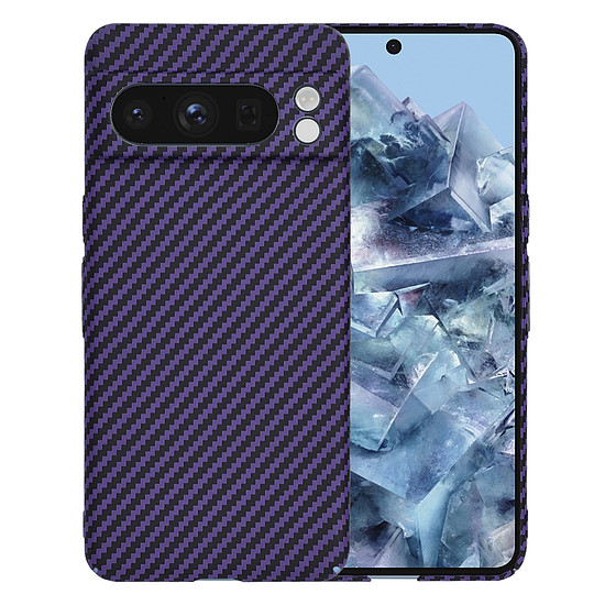 Techsuit - Carbonite FiberShell - Google Pixel 8 Pro - Lila (KF2334509)