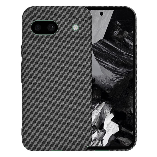 Techsuit - Carbonite FiberShell - Google Pixel 8a - fekete (KF2334536)