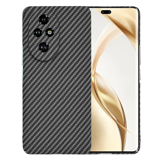 Techsuit - Carbonite FiberShell - Honor 200 Pro - Fekete (KF2332965)