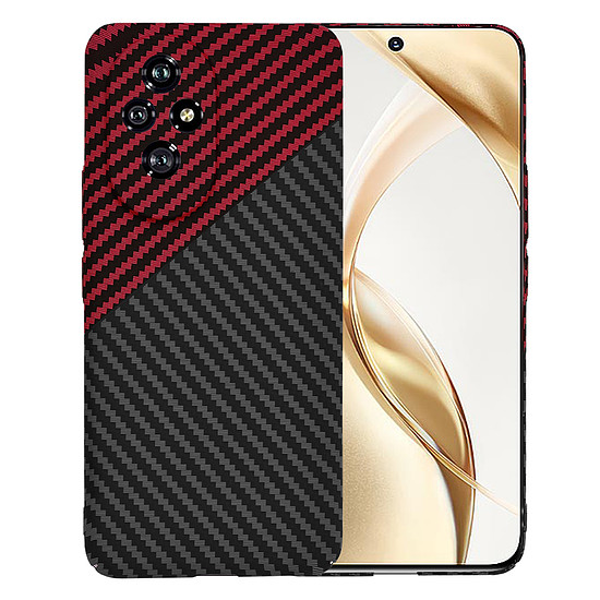 Techsuit - Carbonite FiberShell - Honor 200 - Red Vortex (KF2333501)