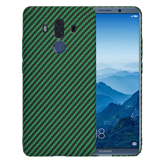 Techsuit - Carbonite FiberShell - Huawei Mate 10 Pro - zöld