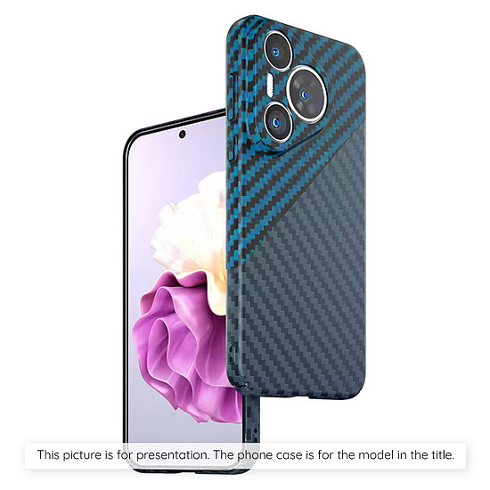 Techsuit - Carbonite FiberShell - Huawei Nova 5T / Honor 20 - Blue Pulse