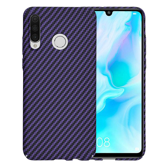 Techsuit - Carbonite FiberShell - Huawei P30 Lite / P30 Lite New Edition - Lila (KF2333896)