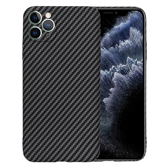 Techsuit - Carbonite FiberShell - iPhone 11 Pro Max - Fekete