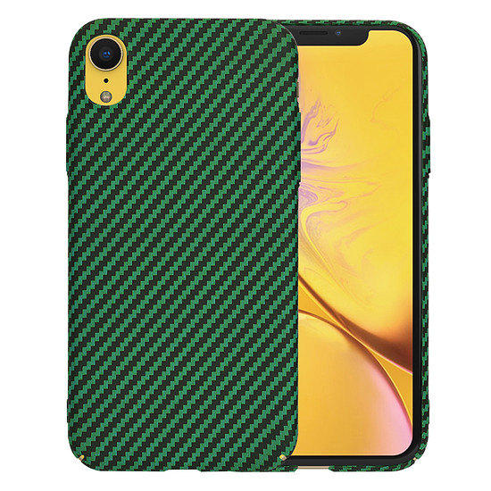 Techsuit - Carbonite FiberShell - iPhone XR - zöld (KF2334569)