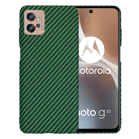 Techsuit - Carbonite FiberShell - Motorola Moto G32 - zöld (KF2333908)