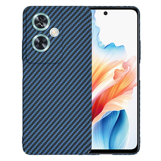 Techsuit - Carbonite FiberShell - Oppo A79 5G / OnePlus Nord N30 SE - Cián