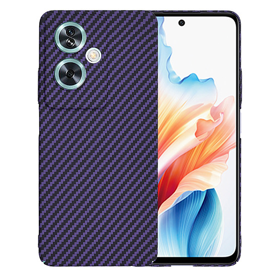 Techsuit - Carbonite FiberShell - Oppo A79 5G / OnePlus Nord N30 SE - Lila