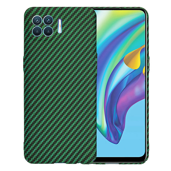 Techsuit - Carbonite FiberShell - Oppo Reno4 Lite - zöld (KF2334409)