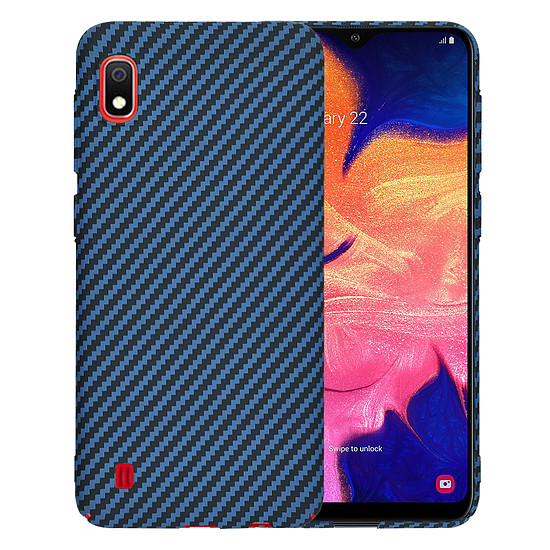 Techsuit - Carbonite FiberShell - Samsung Galaxy A10 - Cián (KF2334254)