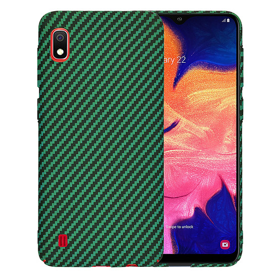 Techsuit - Carbonite FiberShell - Samsung Galaxy A10 - zöld (KF2334249)