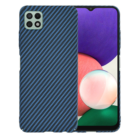 Techsuit - Carbonite FiberShell - Samsung Galaxy A22 5G - Cián