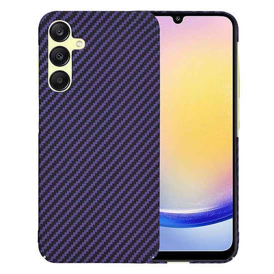 Techsuit - Carbonite FiberShell - Samsung Galaxy A25 5G - Lila