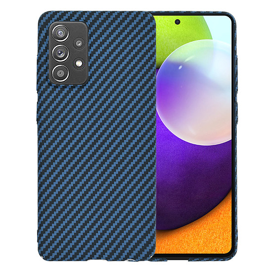 Techsuit - Carbonite FiberShell - Samsung Galaxy A52 4G / A52 5G / A52s 5G - cián (KF2333617)