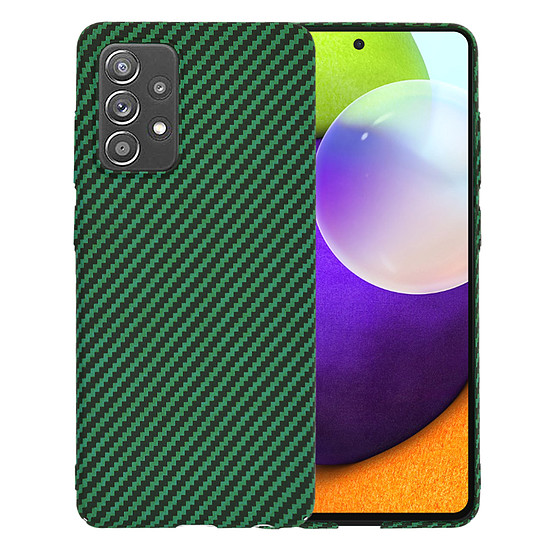 Techsuit - Carbonite FiberShell - Samsung Galaxy A52 4G / A52 5G / A52s 5G - zöld (KF2333612)