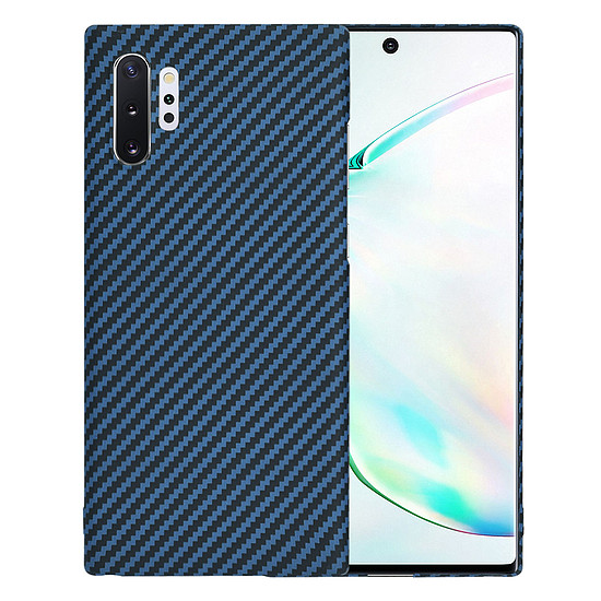 Techsuit - Carbonite FiberShell - Samsung Galaxy Note 10 Plus 4G / Note 10 Plus 5G - Cián (KF2334246)