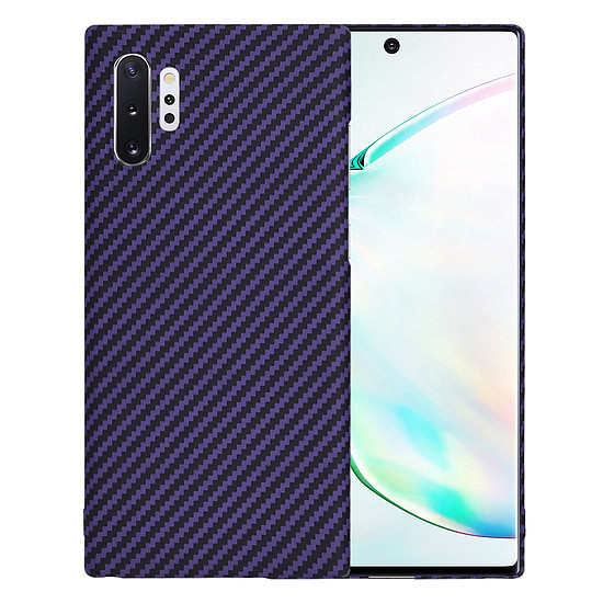 Techsuit - Carbonite FiberShell - Samsung Galaxy Note 10 Plus 4G / Note 10 Plus 5G - Lila (KF2334245)