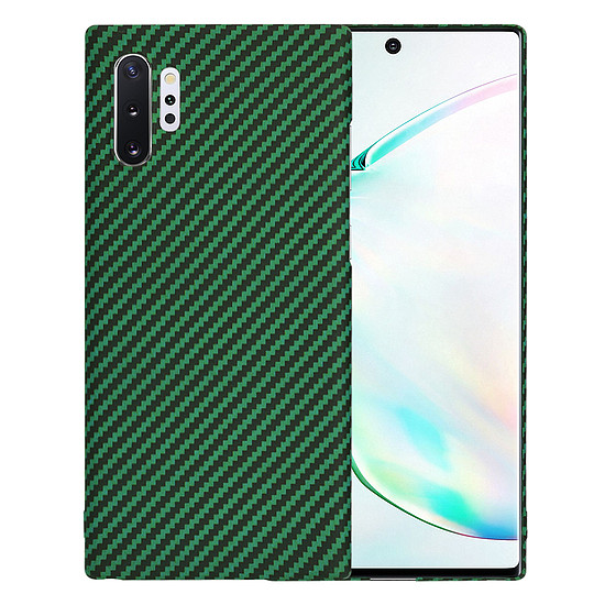 Techsuit - Carbonite FiberShell - Samsung Galaxy Note 10 Plus 4G / Note 10 Plus 5G - zöld (KF2334241)