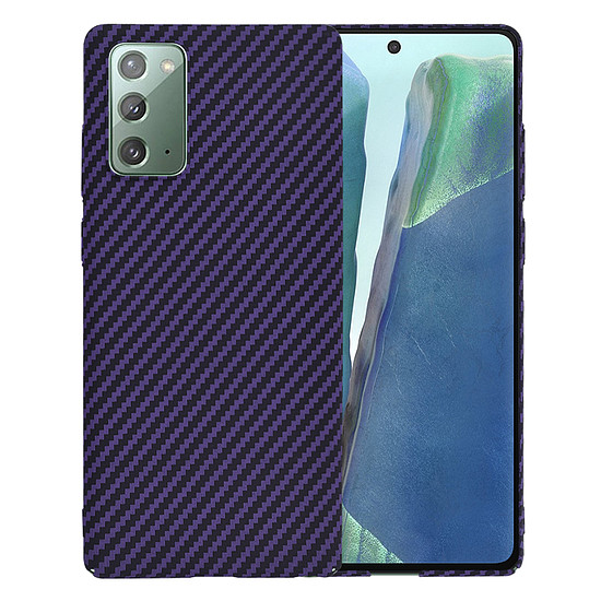 Techsuit - Carbonite FiberShell - Samsung Galaxy Note 20 4G / Note 20 5G - Lila (KF2331460)