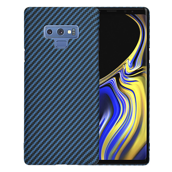 Techsuit - Carbonite FiberShell - Samsung Galaxy Note 9 - Cián (KF2334278)