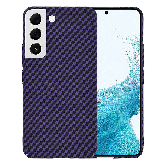 Techsuit - Carbonite FiberShell - Samsung Galaxy S22 5G - Lila (KF2331469)