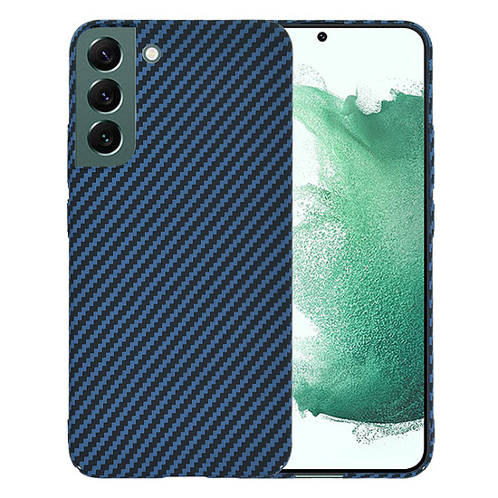 Techsuit - Carbonite FiberShell - Samsung Galaxy S22 Plus 5G - Cián (KF2331473)